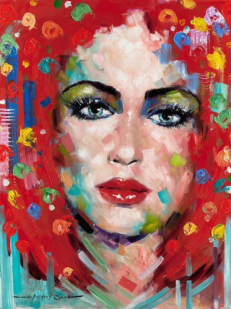 Confetti Girl II art print by E. Anthony Orme for $57.95 CAD