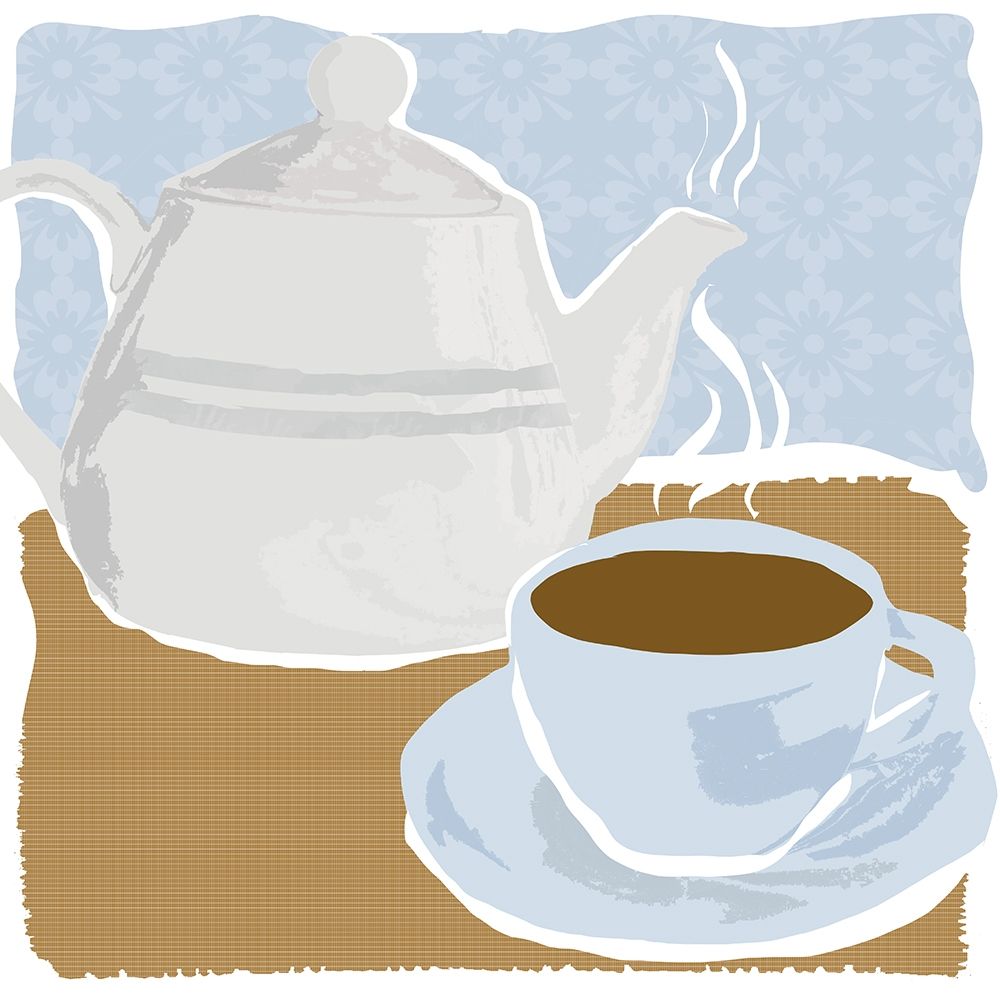 Afternoon Tea art print by Sally Swatland for $57.95 CAD
