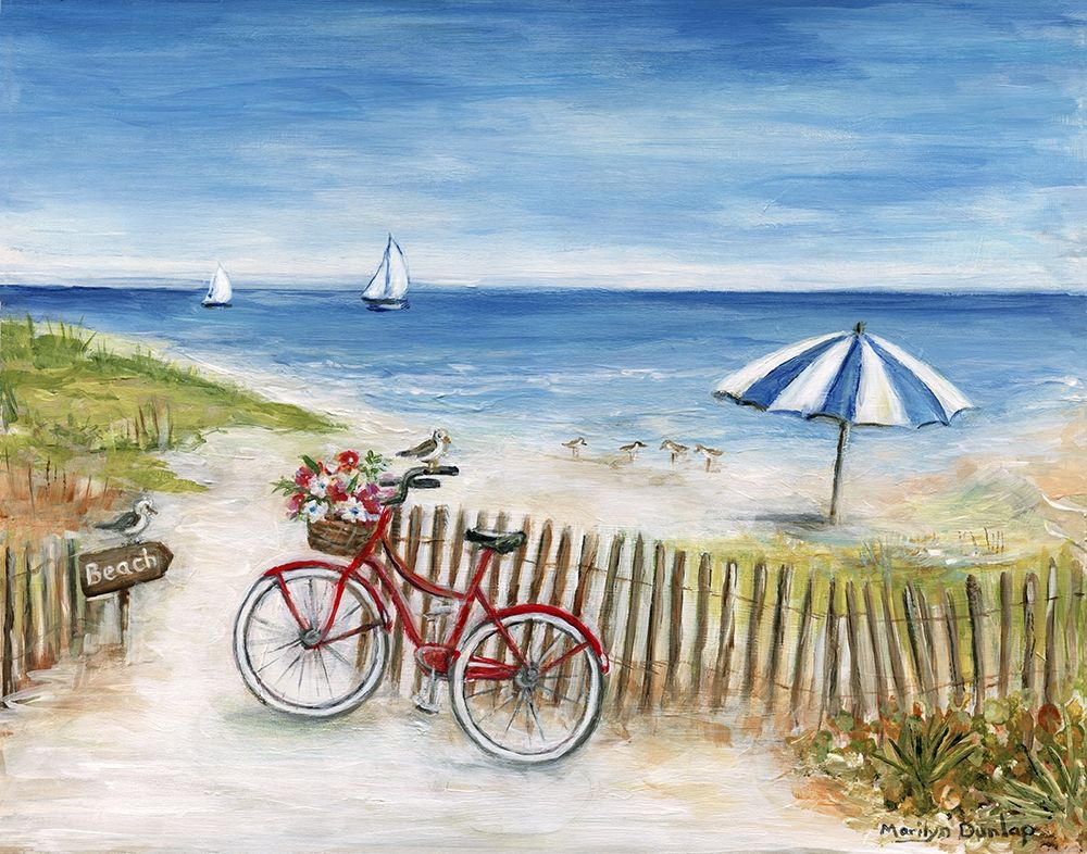 Beach Ride II art print by Marilyn Dunlap for $57.95 CAD