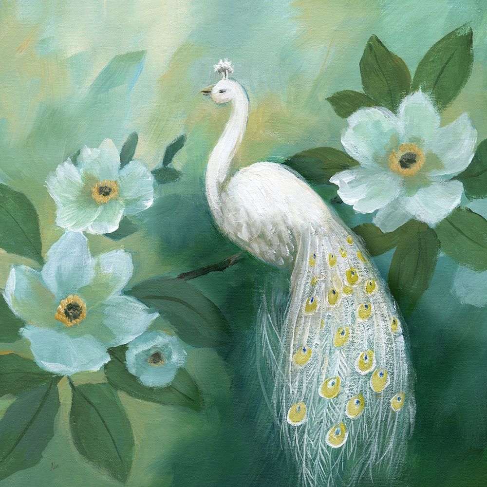 Proud Peacock art print by Nan for $57.95 CAD