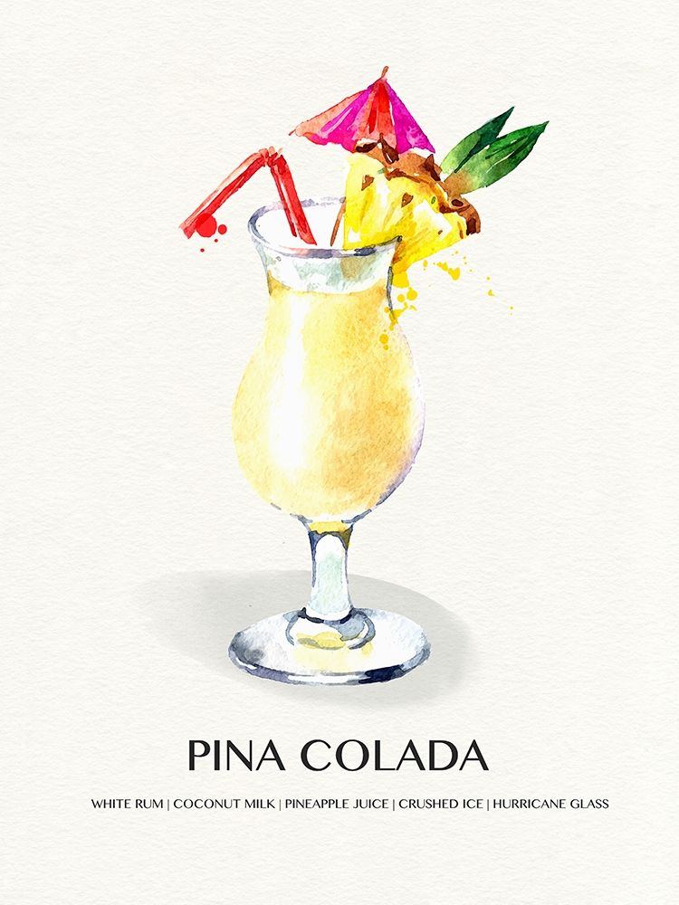 Pina Colada art print by Susan Jill for $57.95 CAD