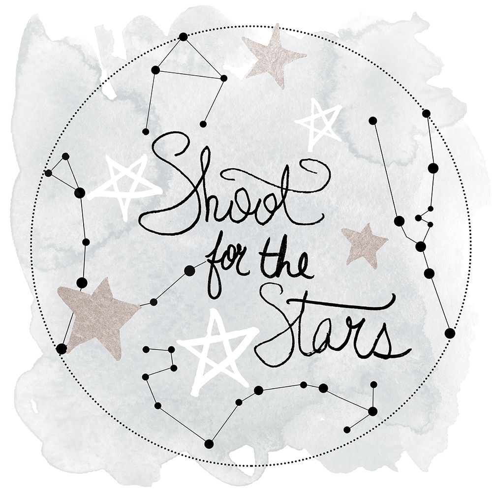 Shoot For the Stars art print by Daniela Santiago for $57.95 CAD