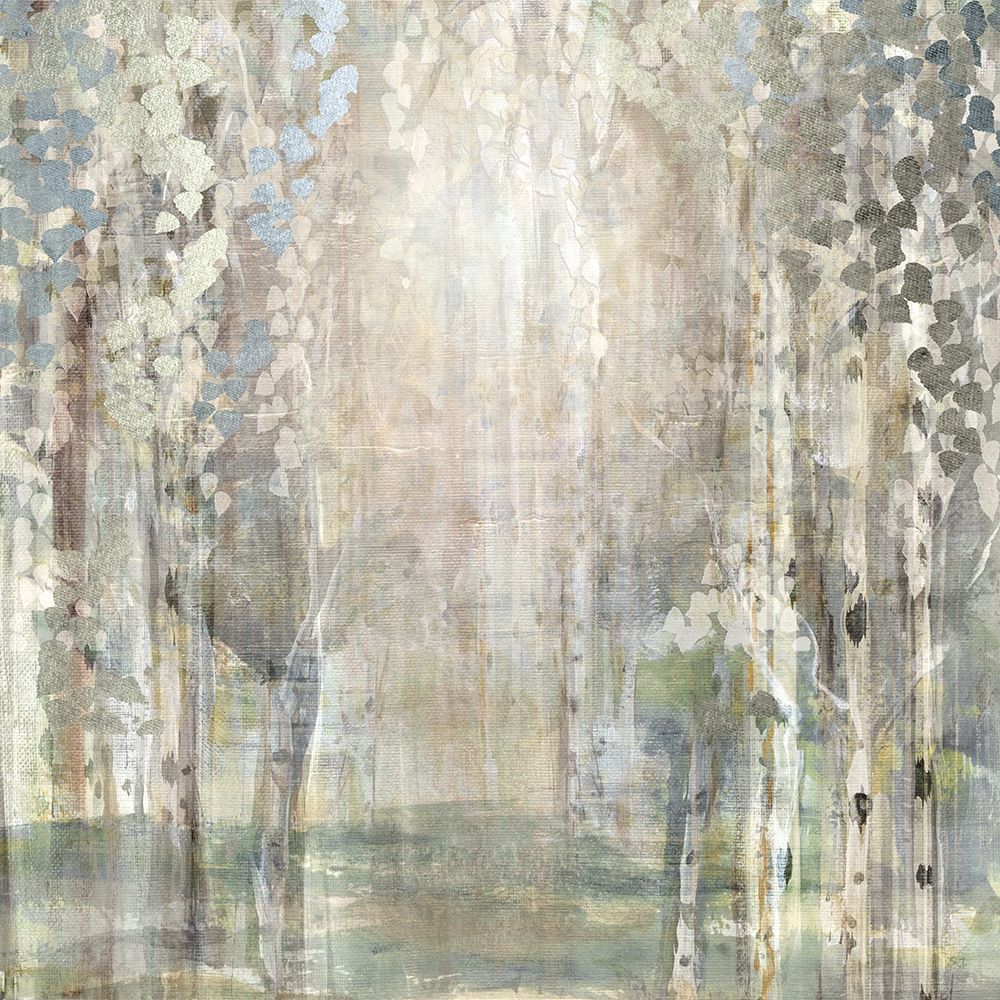 Birch Wood Clearing art print by Susan Jill for $57.95 CAD