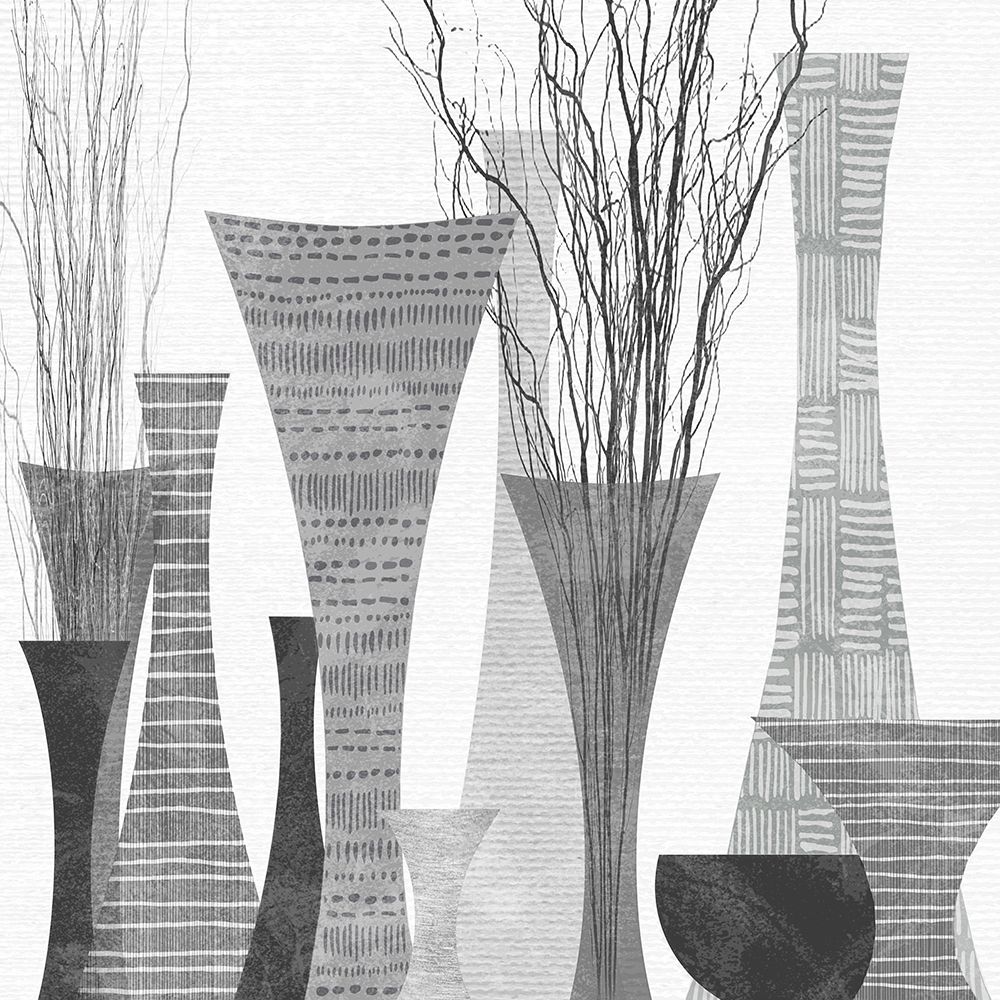 Silhouette Vases art print by Susan Jill for $57.95 CAD