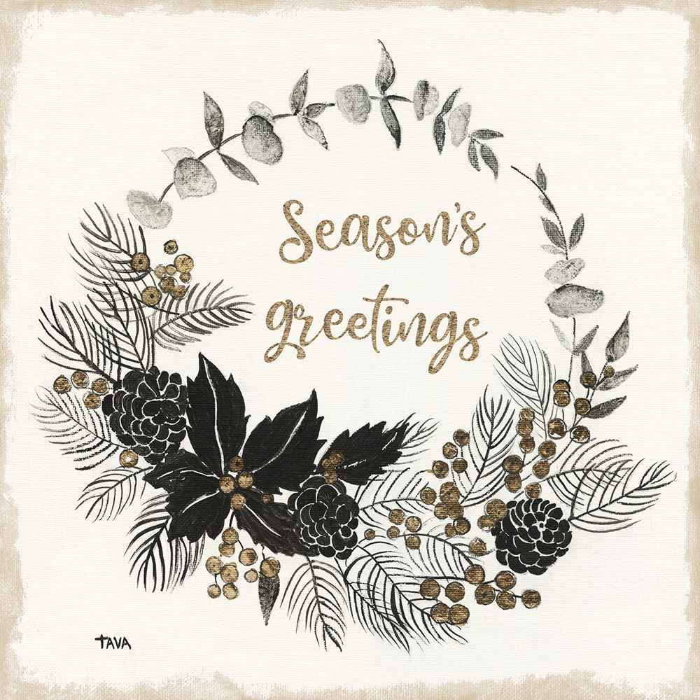 Seasons Greetings art print by Tava Studios for $57.95 CAD