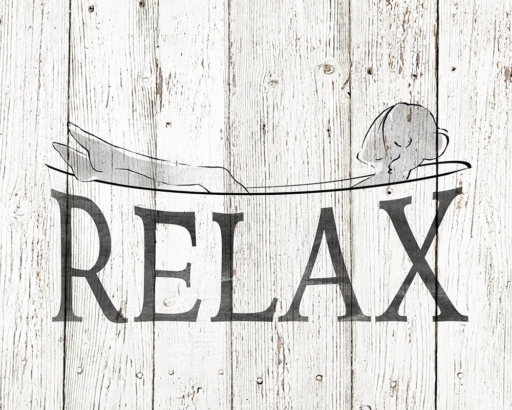 Contemporary Relax art print by Tava Studios for $57.95 CAD