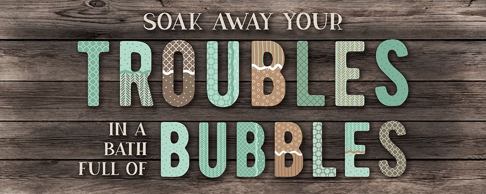 Troubles Bubbles art print by CAD Designs for $57.95 CAD