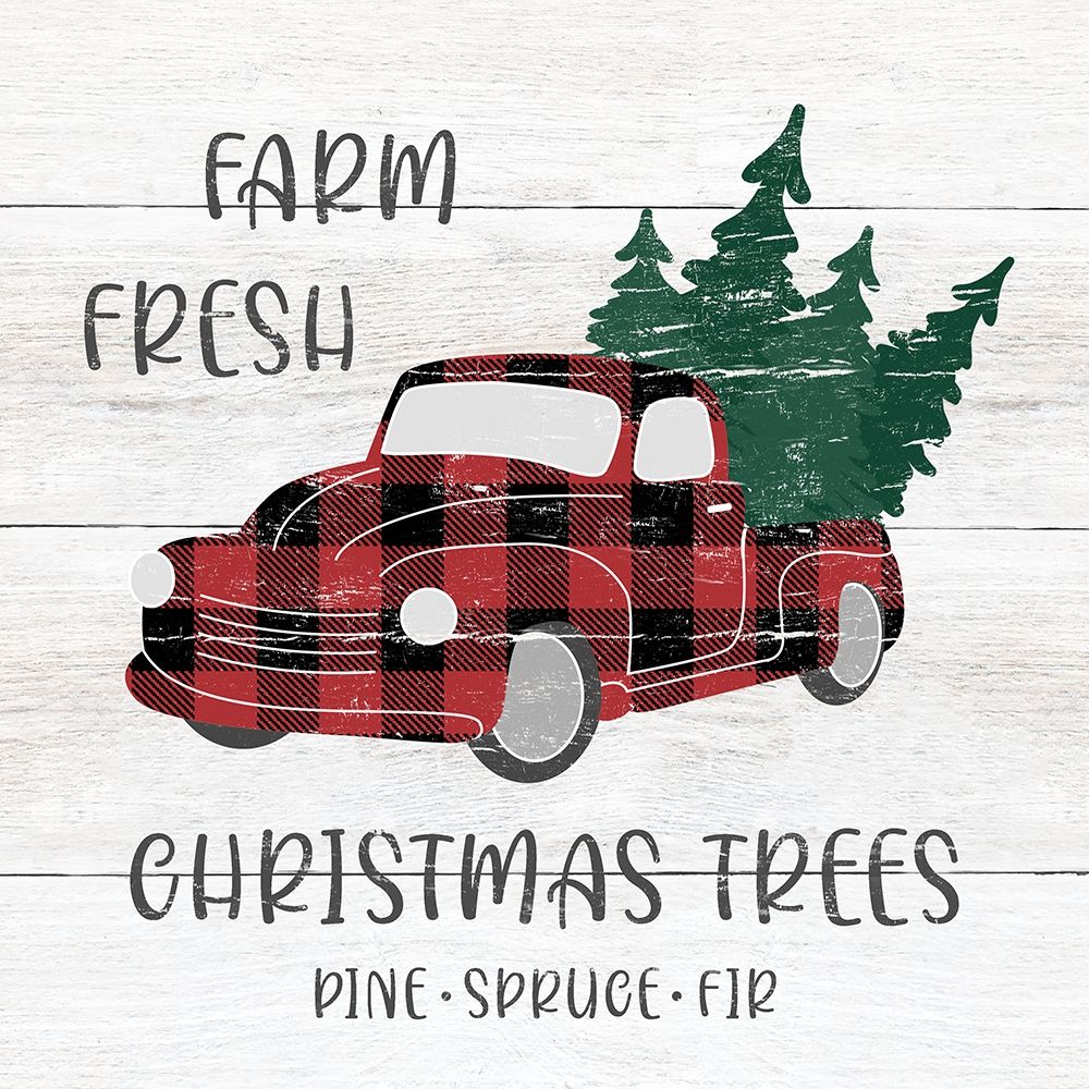 Farm Fresh Holidays art print by CAD Designs for $57.95 CAD