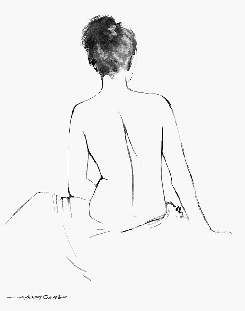 Sketchy Silhouette I art print by E. Anthony Orme for $57.95 CAD