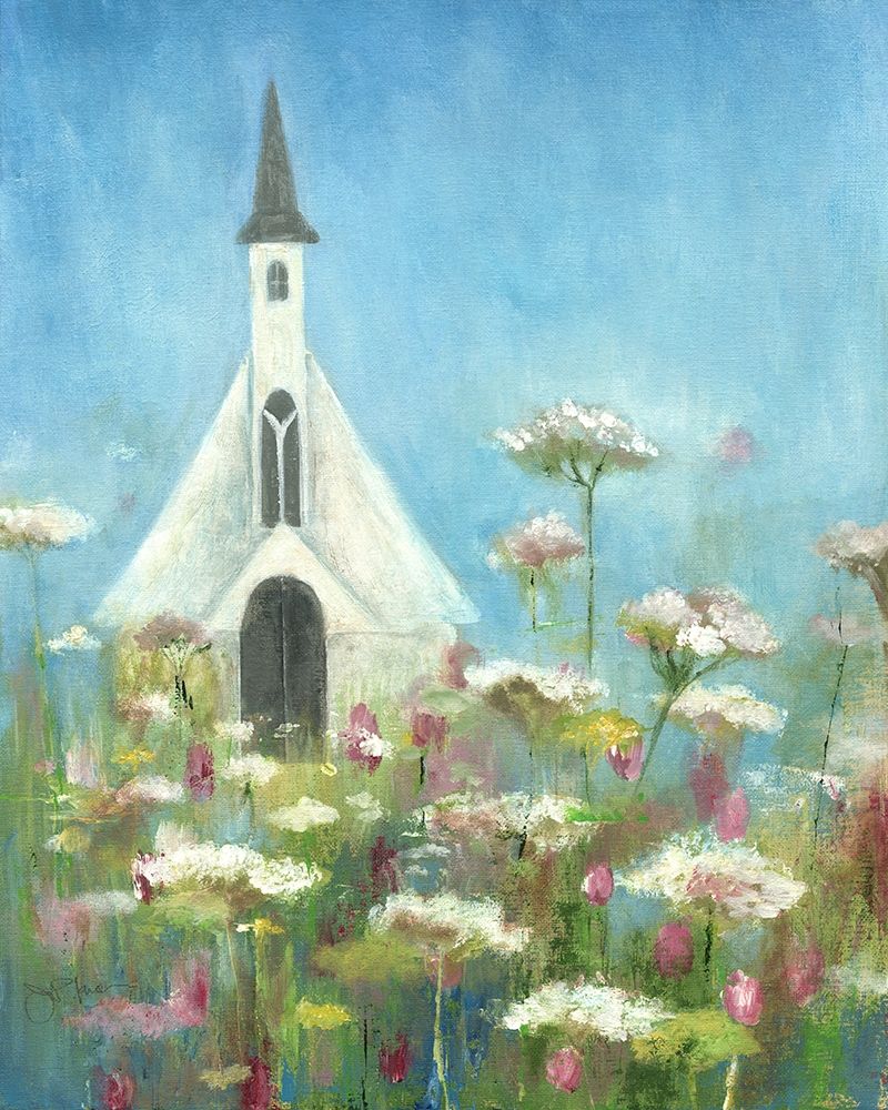 Country Church I art print by Tava Studios for $57.95 CAD