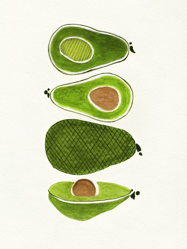Avocados art print by Tava Studios for $57.95 CAD