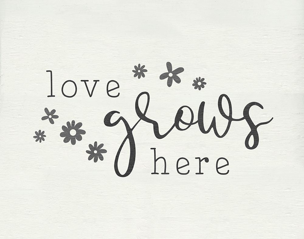 Love Grows art print by CAD Designs for $57.95 CAD