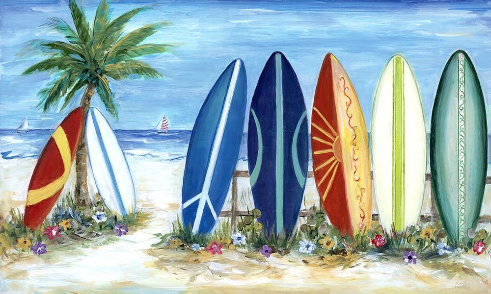 Surfs Up art print by Marilyn Dunlap for $57.95 CAD