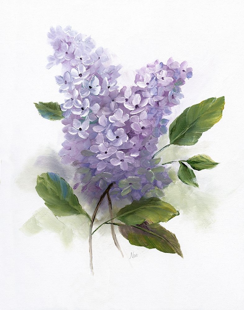 Lilac Romance II art print by Nan for $57.95 CAD