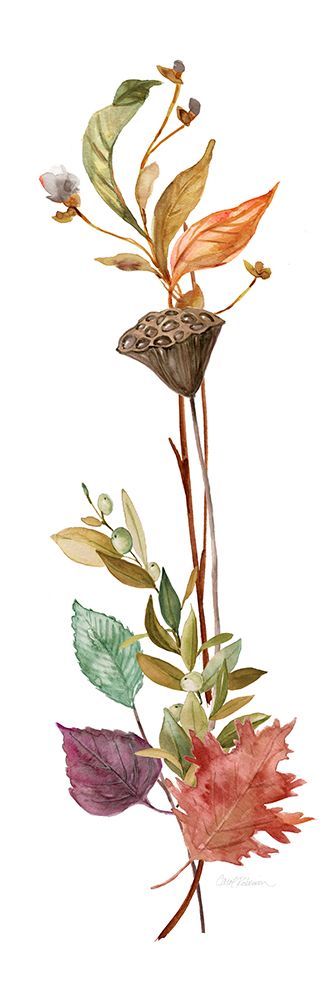 Autumn Botanical II art print by Carol Robinson for $57.95 CAD