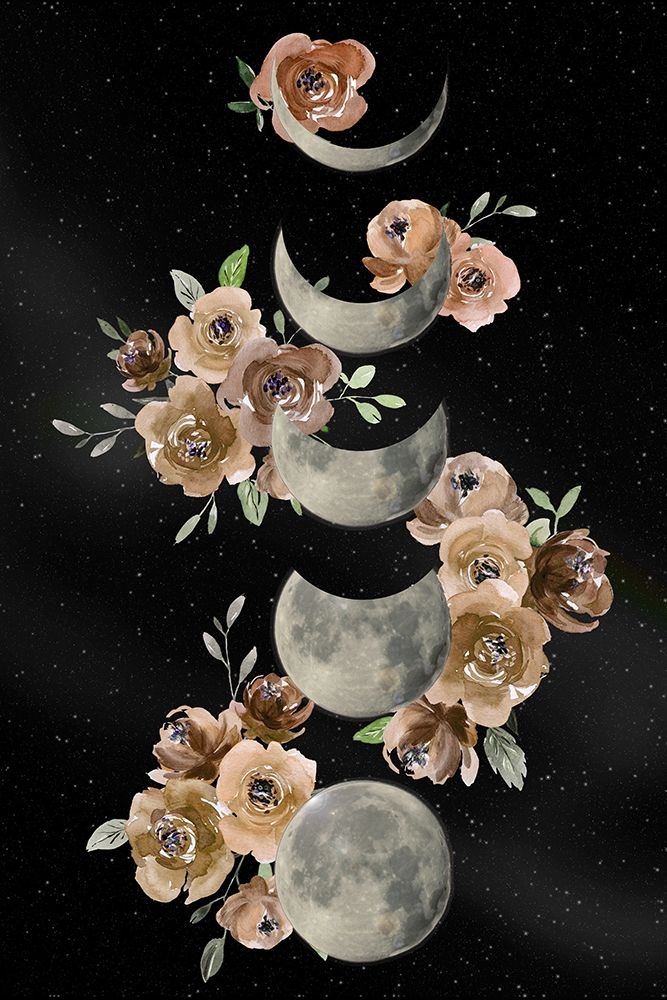 Bohemian Lunar art print by Daniela Santiago for $57.95 CAD
