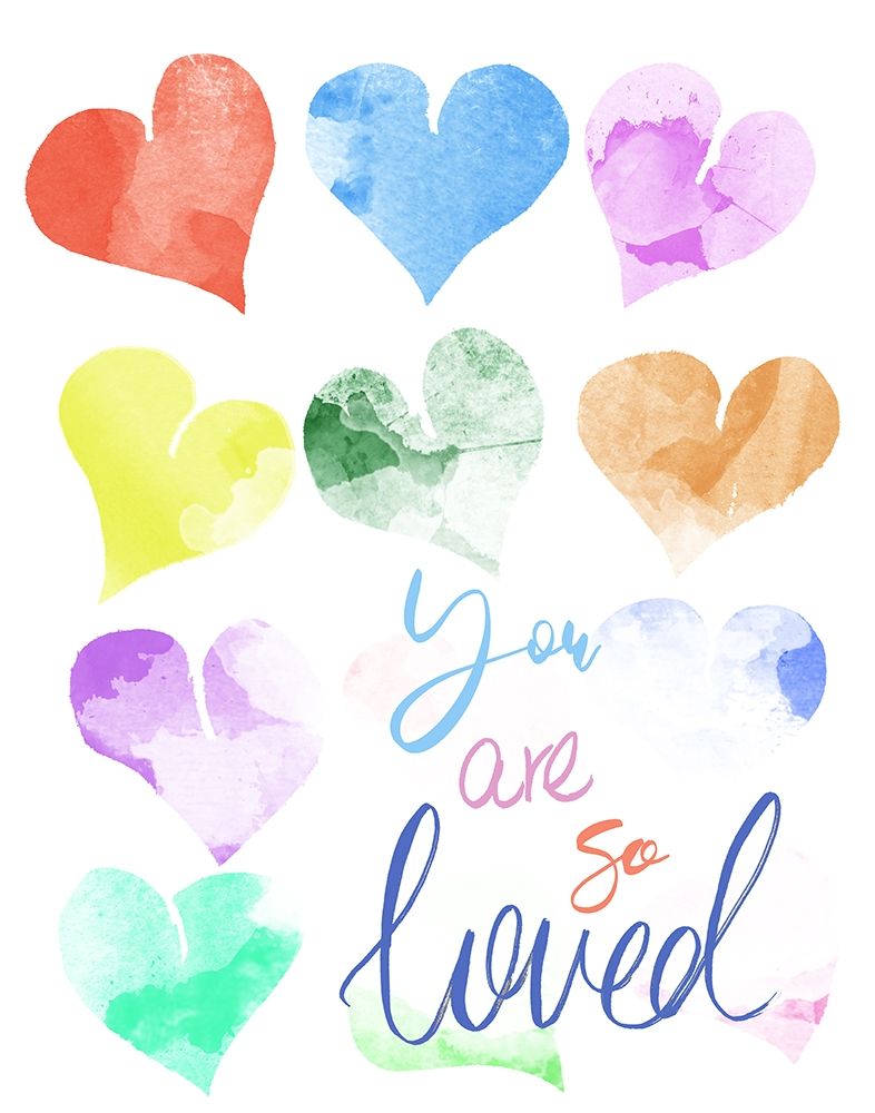 You Are So Loved art print by Daniela Santiago for $57.95 CAD
