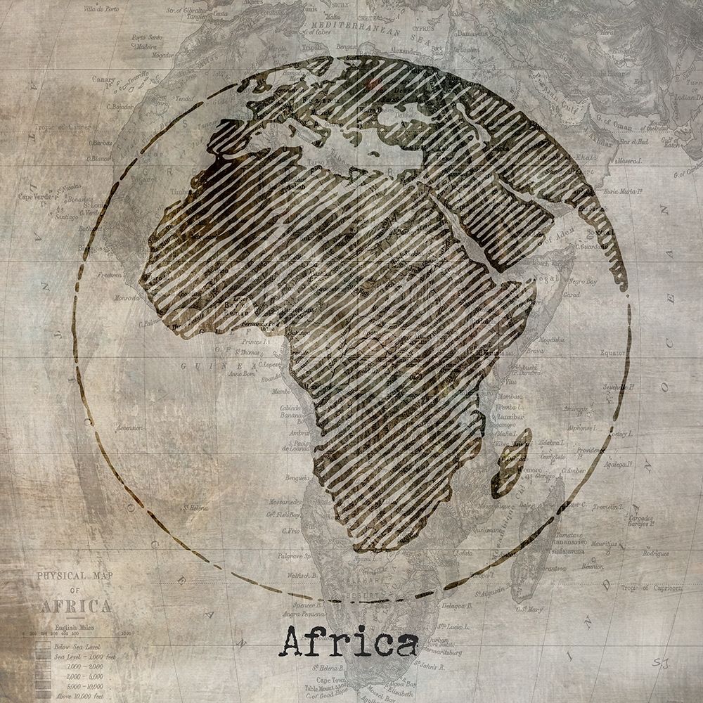 Africa art print by Susan Jill for $57.95 CAD