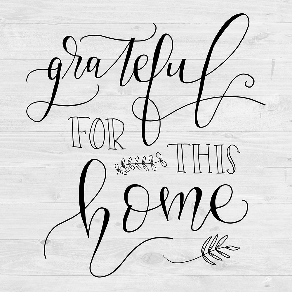 Grateful for this Home art print by Amanda Murray for $57.95 CAD