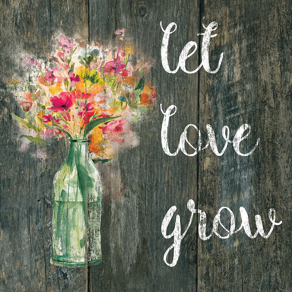 Let Love Grow art print by Carol Robinson for $57.95 CAD