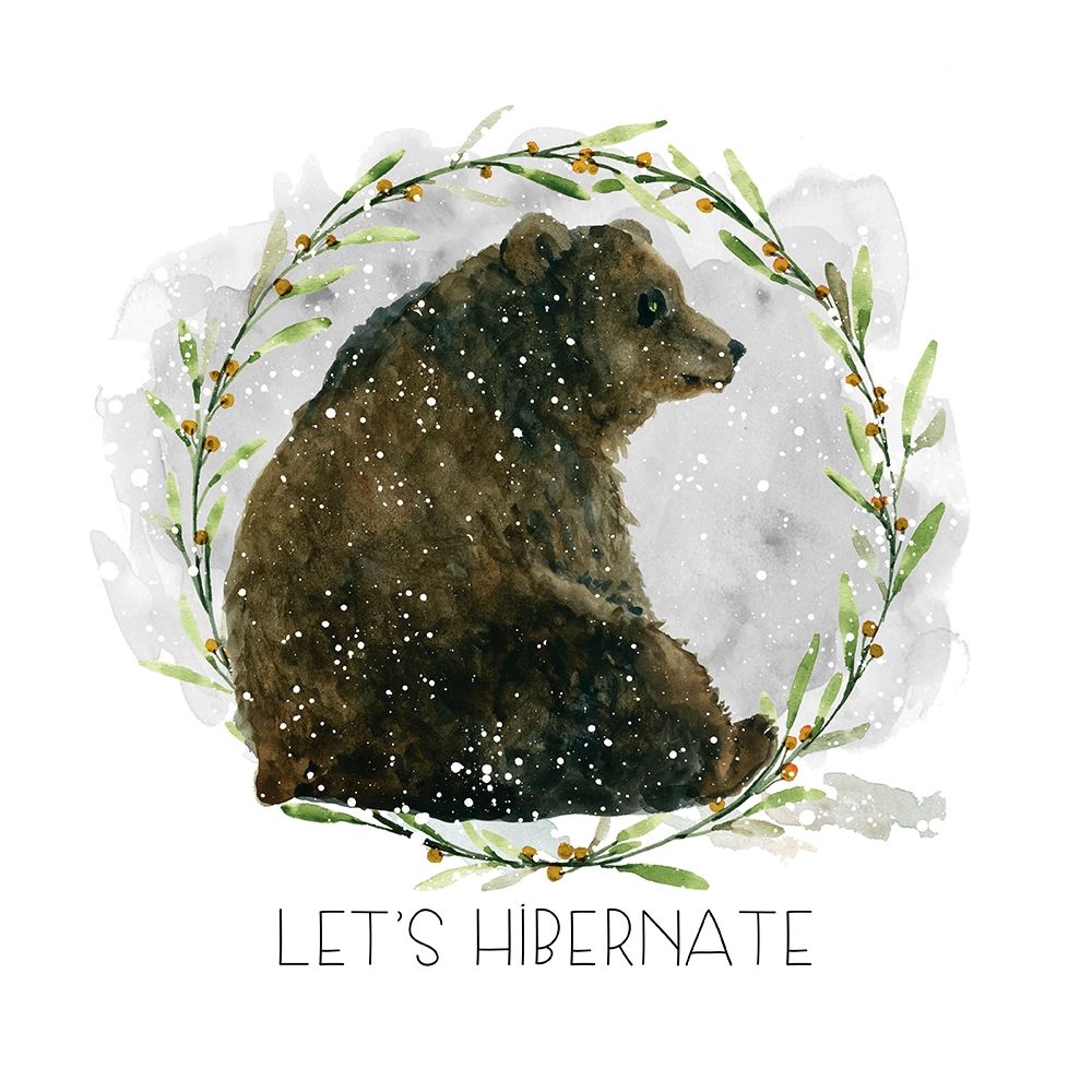 Winter Advice Bear art print by Carol Robinson for $57.95 CAD
