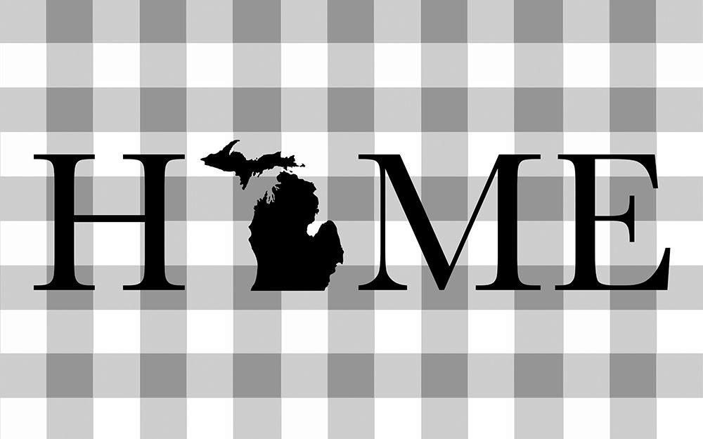 Michigan Home art print by CAD Designs for $57.95 CAD