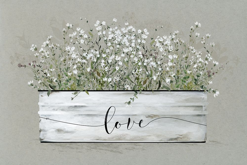 Bouquet of Grace Bucket Love art print by Carol Robinson for $57.95 CAD