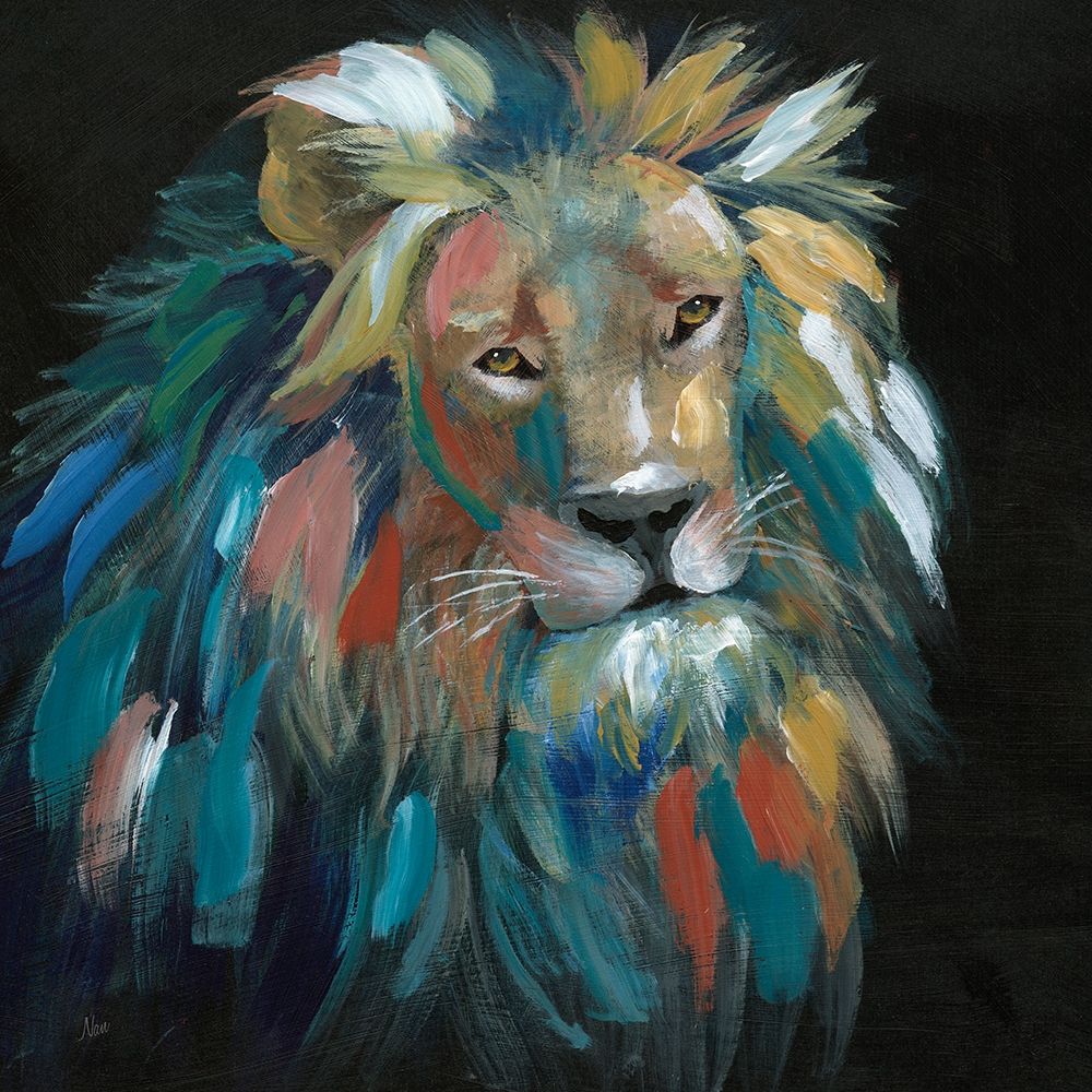 Painted Leo art print by Nan for $57.95 CAD