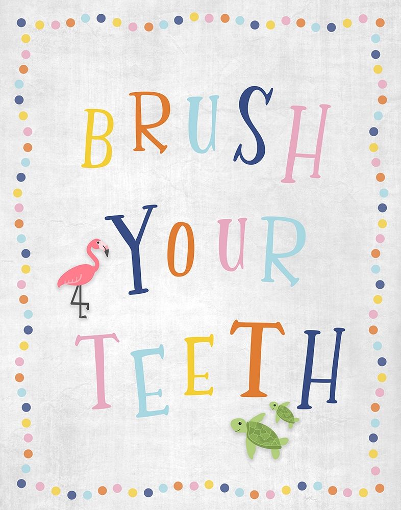 Brush Your Teeth art print by Natalie Carpentieri for $57.95 CAD