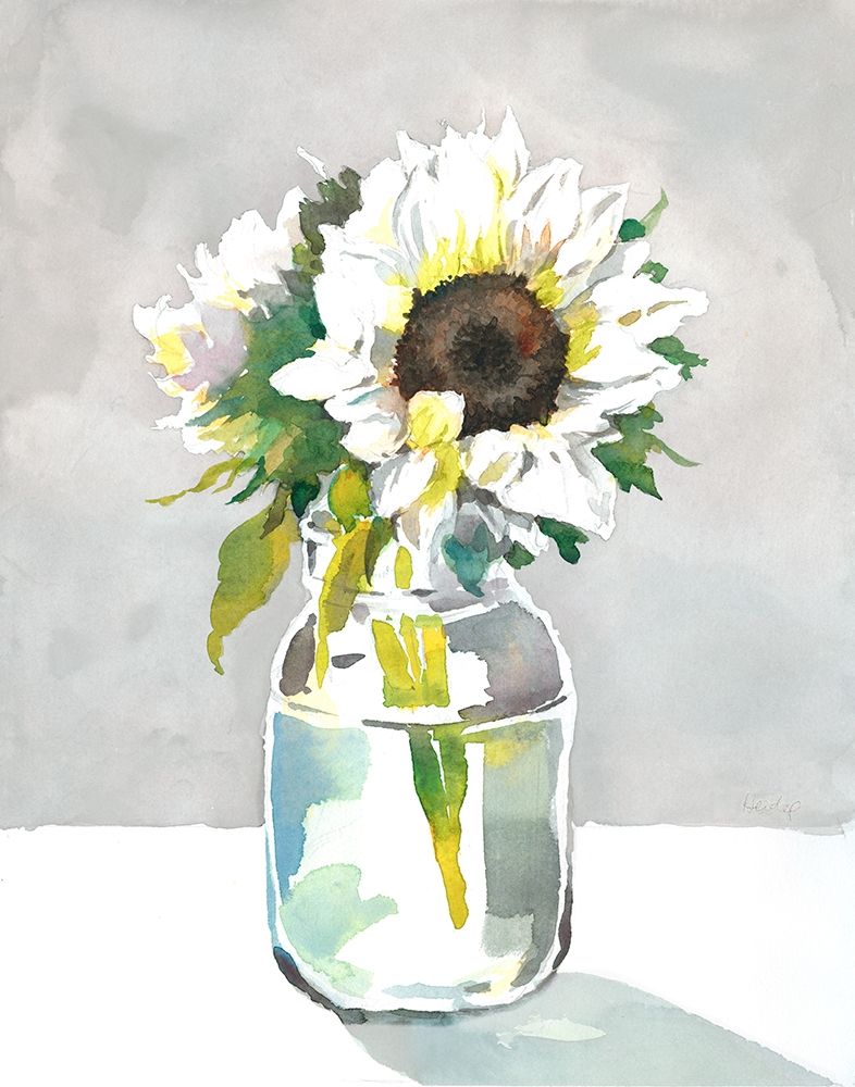 Sunflower I art print by Theresa Troise Heidel for $57.95 CAD