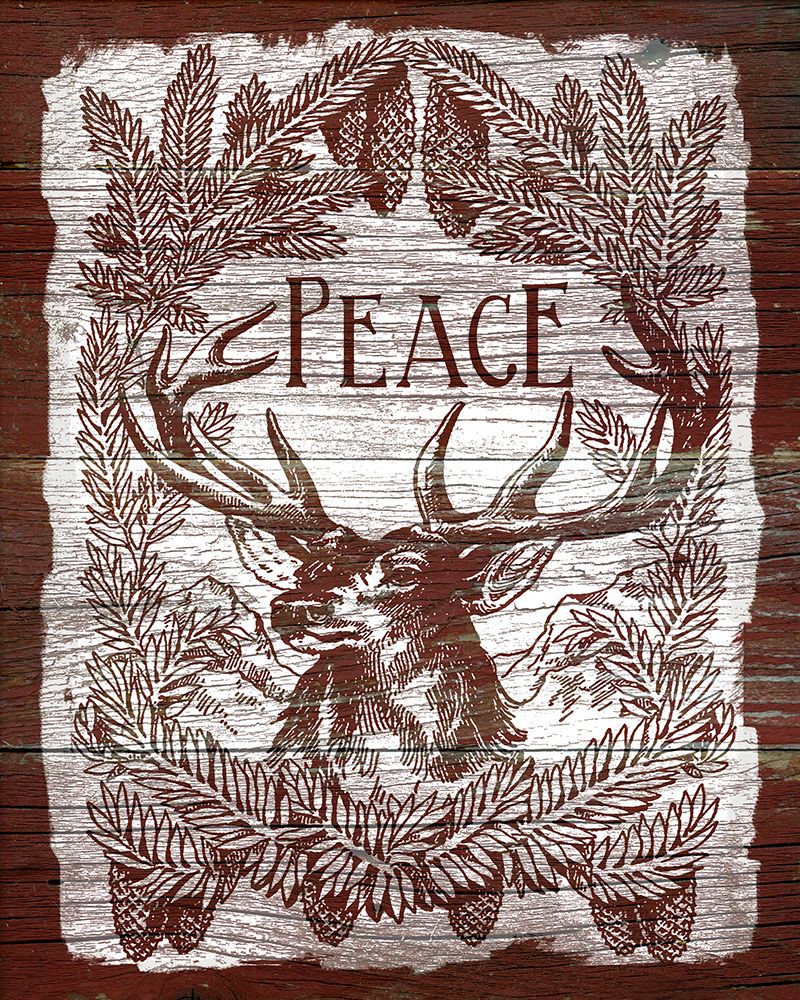 Red Wood Peace art print by Carol Robinson for $57.95 CAD