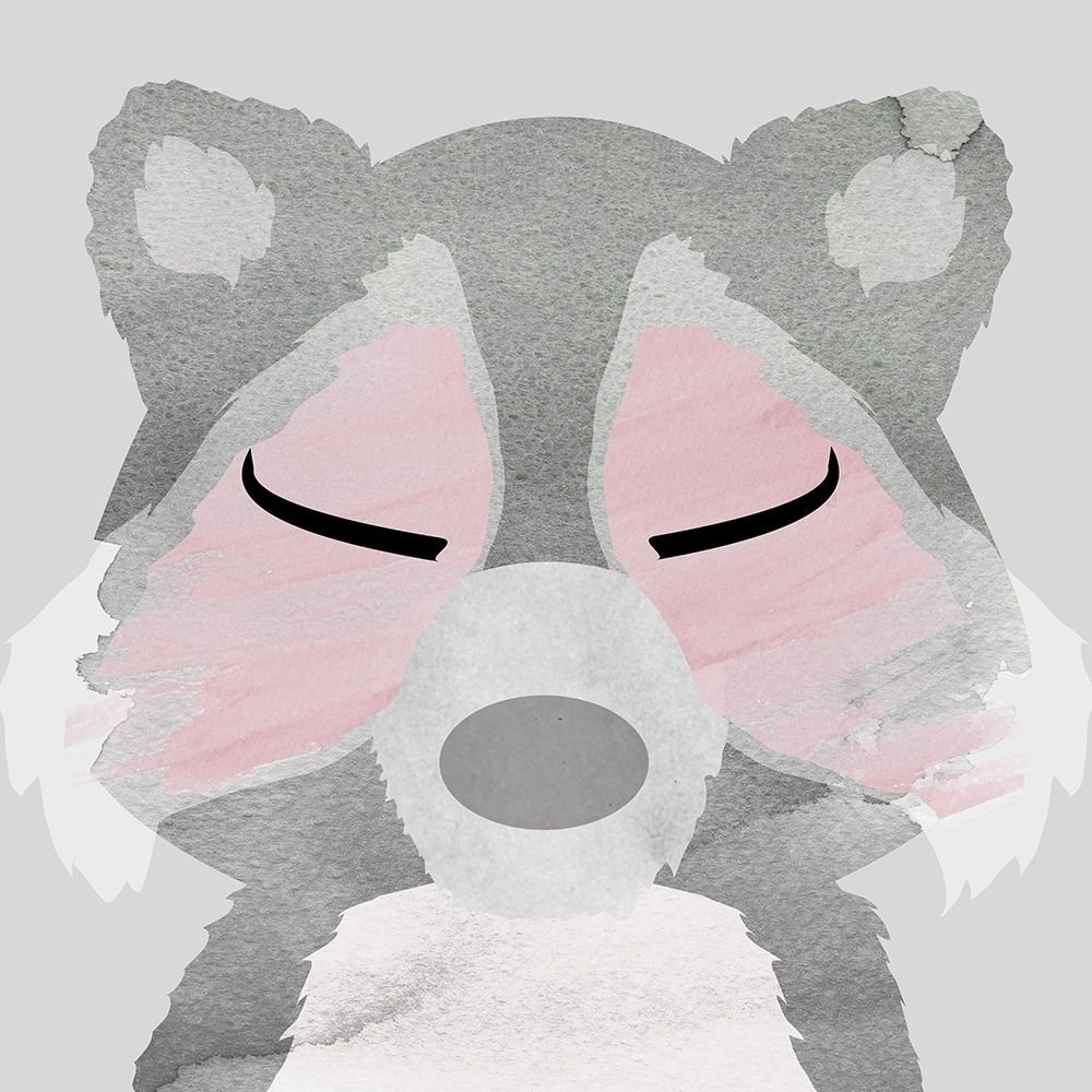 Raccoon art print by Daniela Santiago for $57.95 CAD