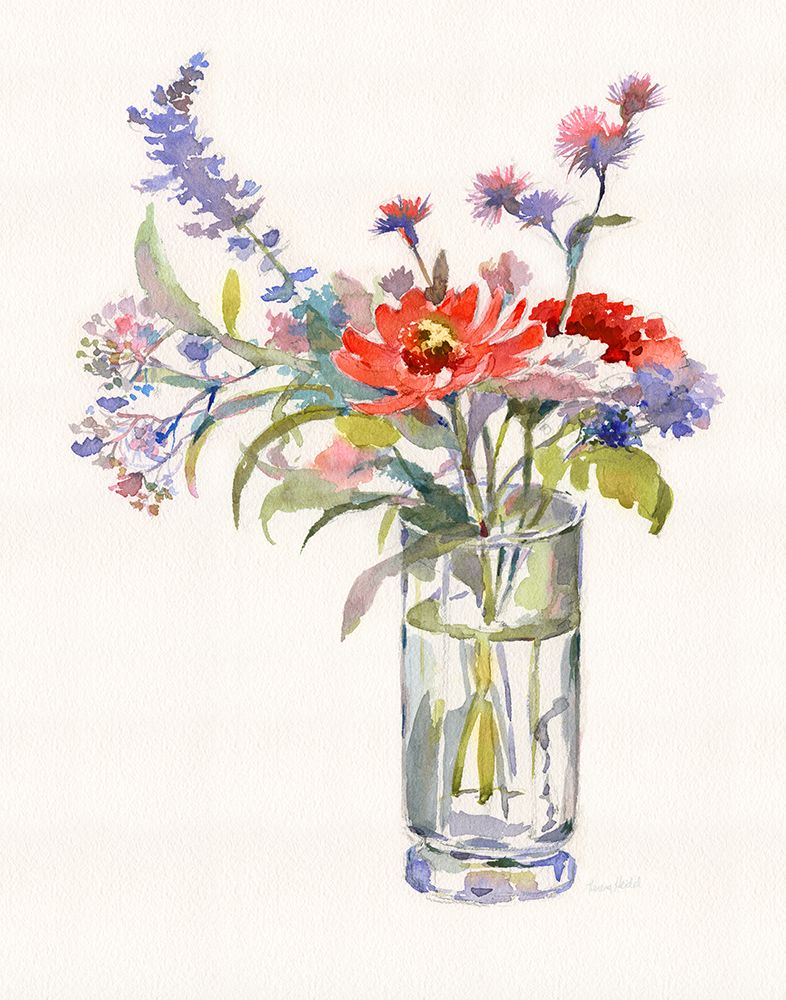 Garden Party I art print by Theresa Troise Heidel for $57.95 CAD
