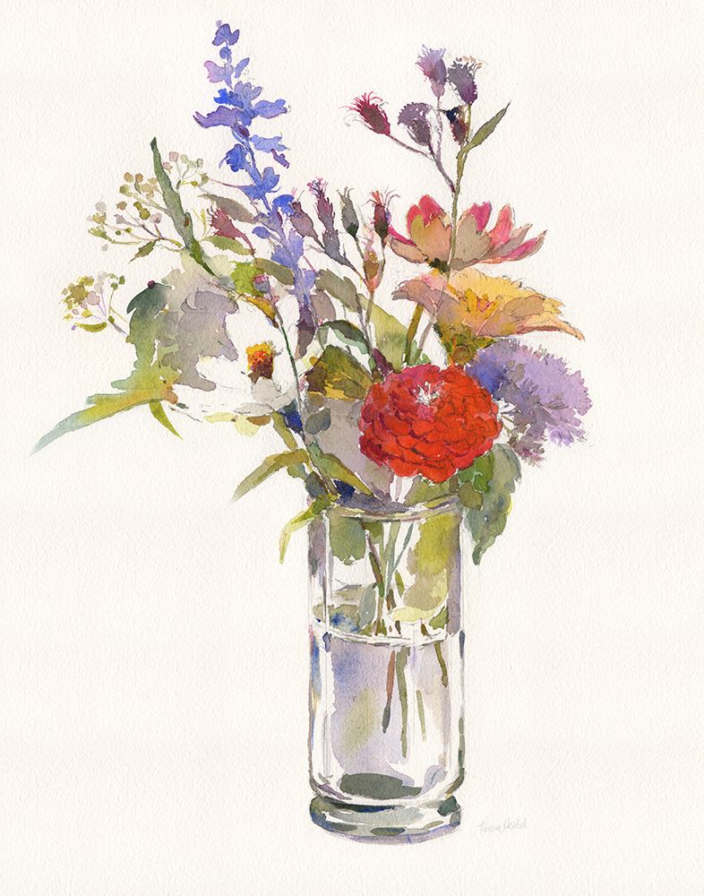 Garden Party II art print by Theresa Troise Heidel for $57.95 CAD