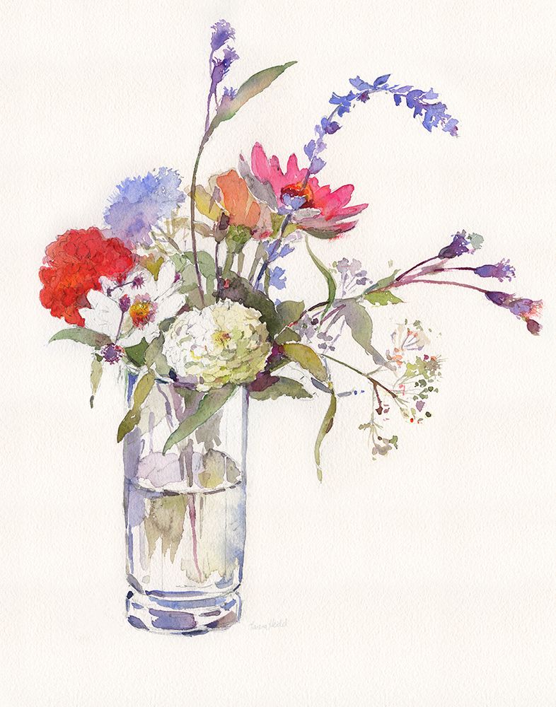 Garden Party III art print by Theresa Troise Heidel for $57.95 CAD