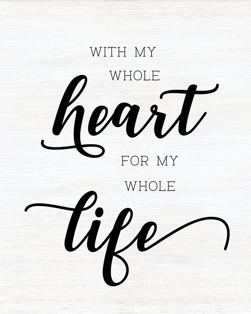 Whole Heart art print by CAD Designs for $57.95 CAD