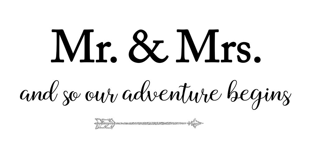 Mr. and Mrs. art print by CAD Designs for $57.95 CAD