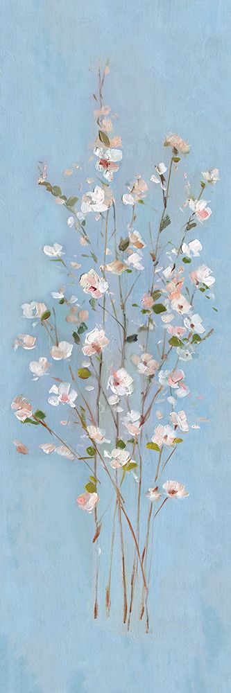 Cherry Blossom Spray I art print by Sally Swatland for $57.95 CAD