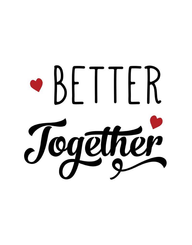 Better Together art print by CAD Designs for $57.95 CAD