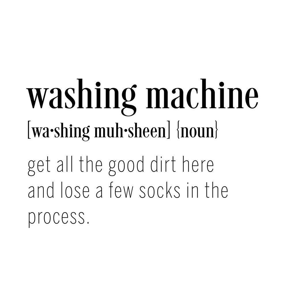 Washing Machine art print by CAD Designs for $57.95 CAD