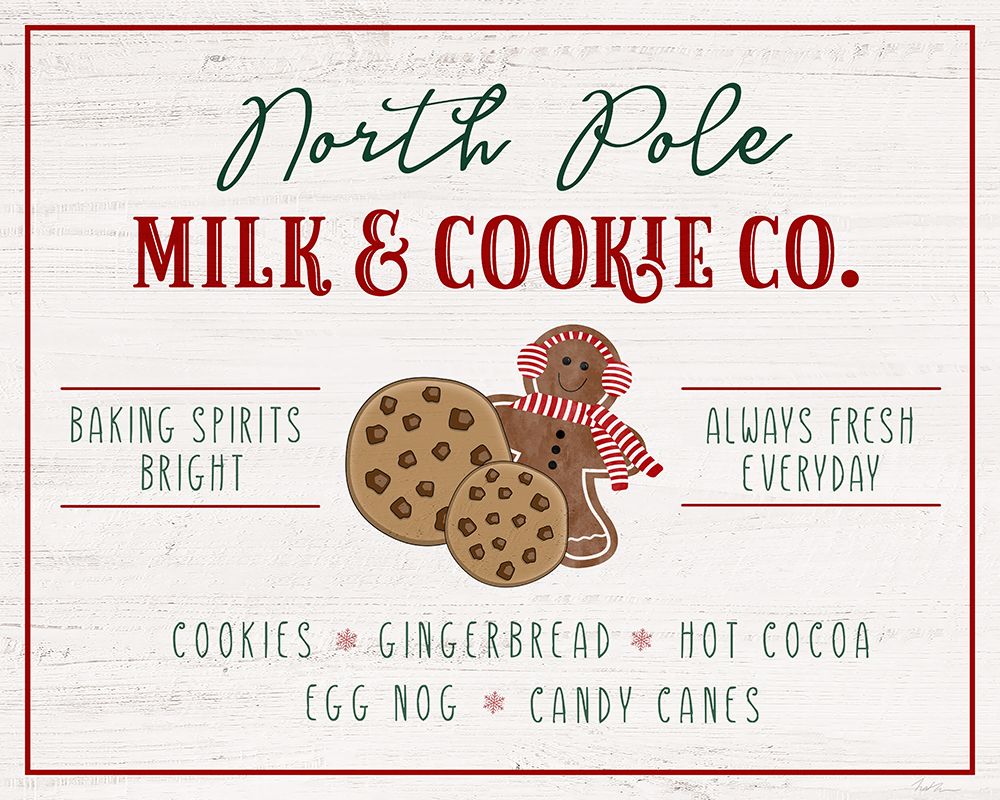 Milk and Cookie Company art print by Natalie Carpentieri for $57.95 CAD
