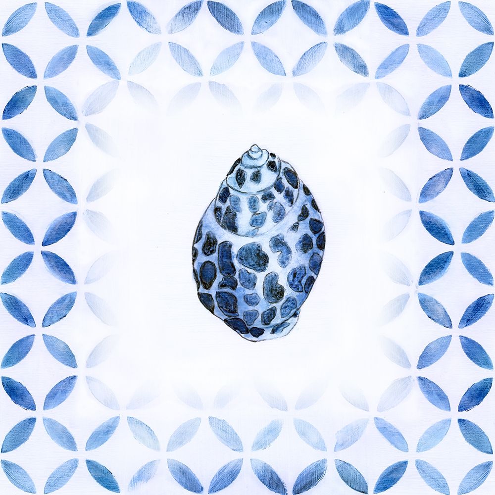 Royal Blue Shell II art print by Tava Studios for $57.95 CAD