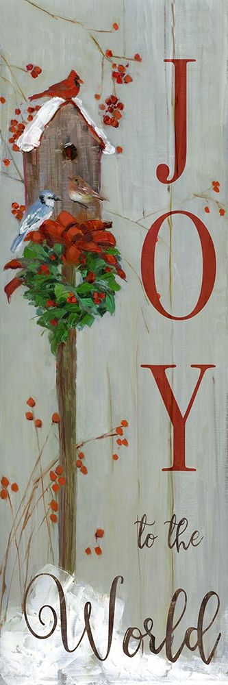 Joy Cardinals art print by Sally Swatland for $57.95 CAD