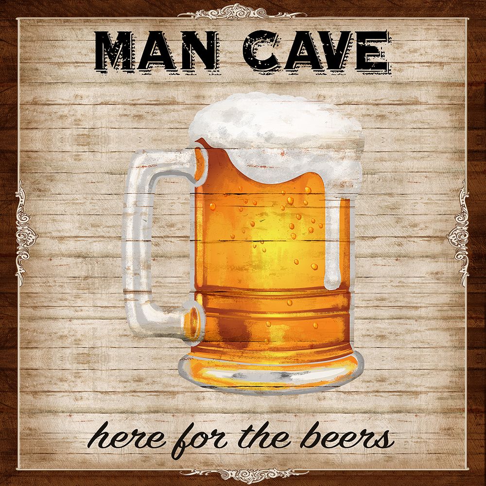 Man Cave art print by Conrad Knutsen for $57.95 CAD