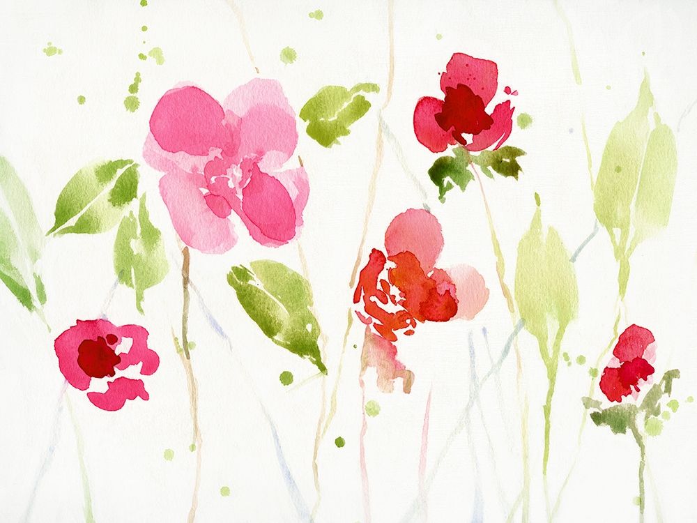 Watery Impatiens II art print by Katie Swatland for $57.95 CAD