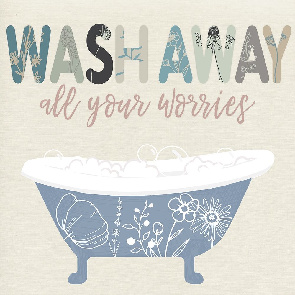 Wash Away art print by Daniela Santiago for $57.95 CAD