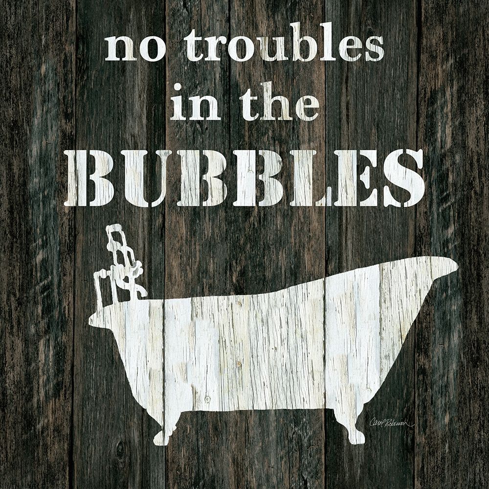 No Troubles art print by Carol Robinson for $57.95 CAD
