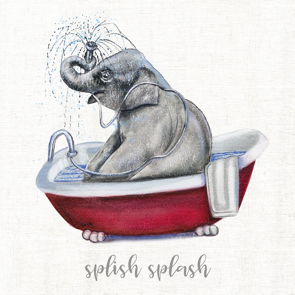 Splish Splash art print by Donna Brooks for $57.95 CAD