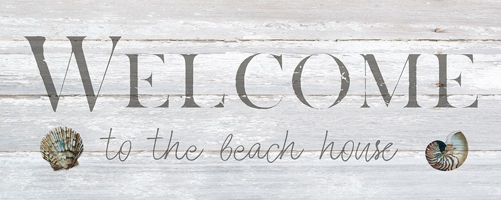 Welcome to the Beach House art print by Carol Robinson for $57.95 CAD