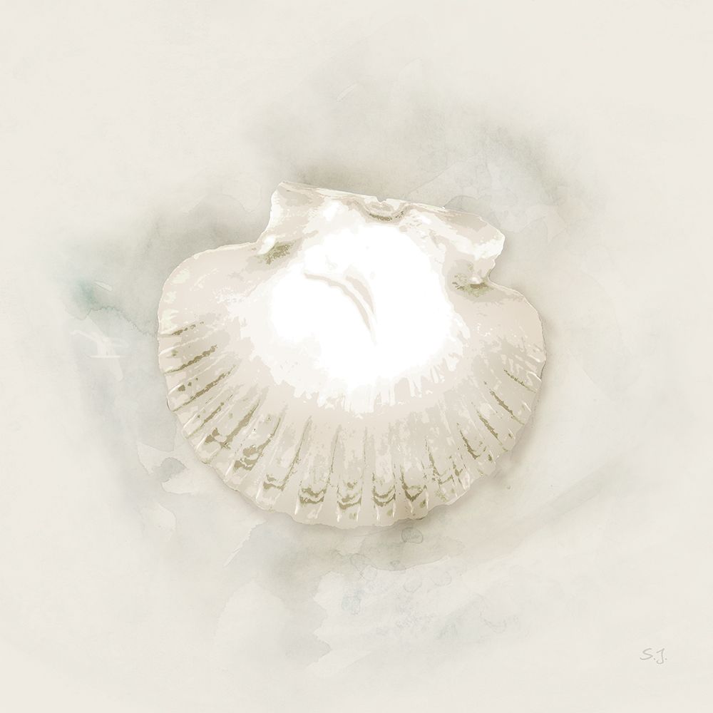 Soft Sand and Shell II art print by Susan Jill for $57.95 CAD